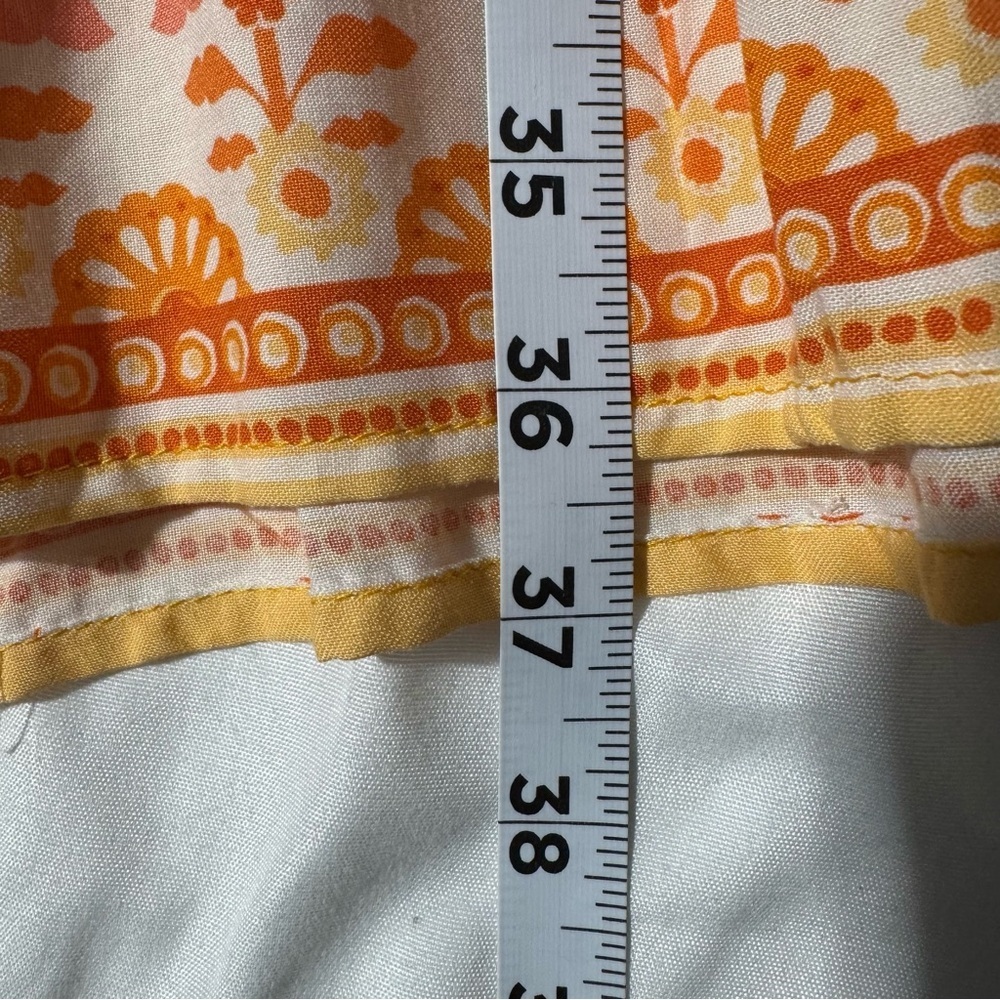 Petal and pup Odie Dress Floral Size US 10 Boho Cottagecore Tiered Tie Waist - Picture 11 of 13